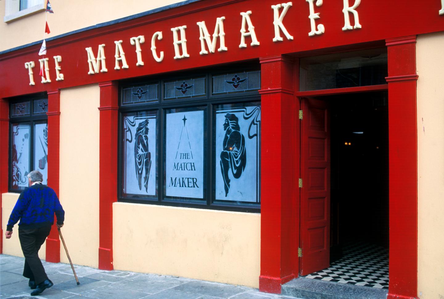 The Matchmaker pub in Listoonvarna, home of the annual