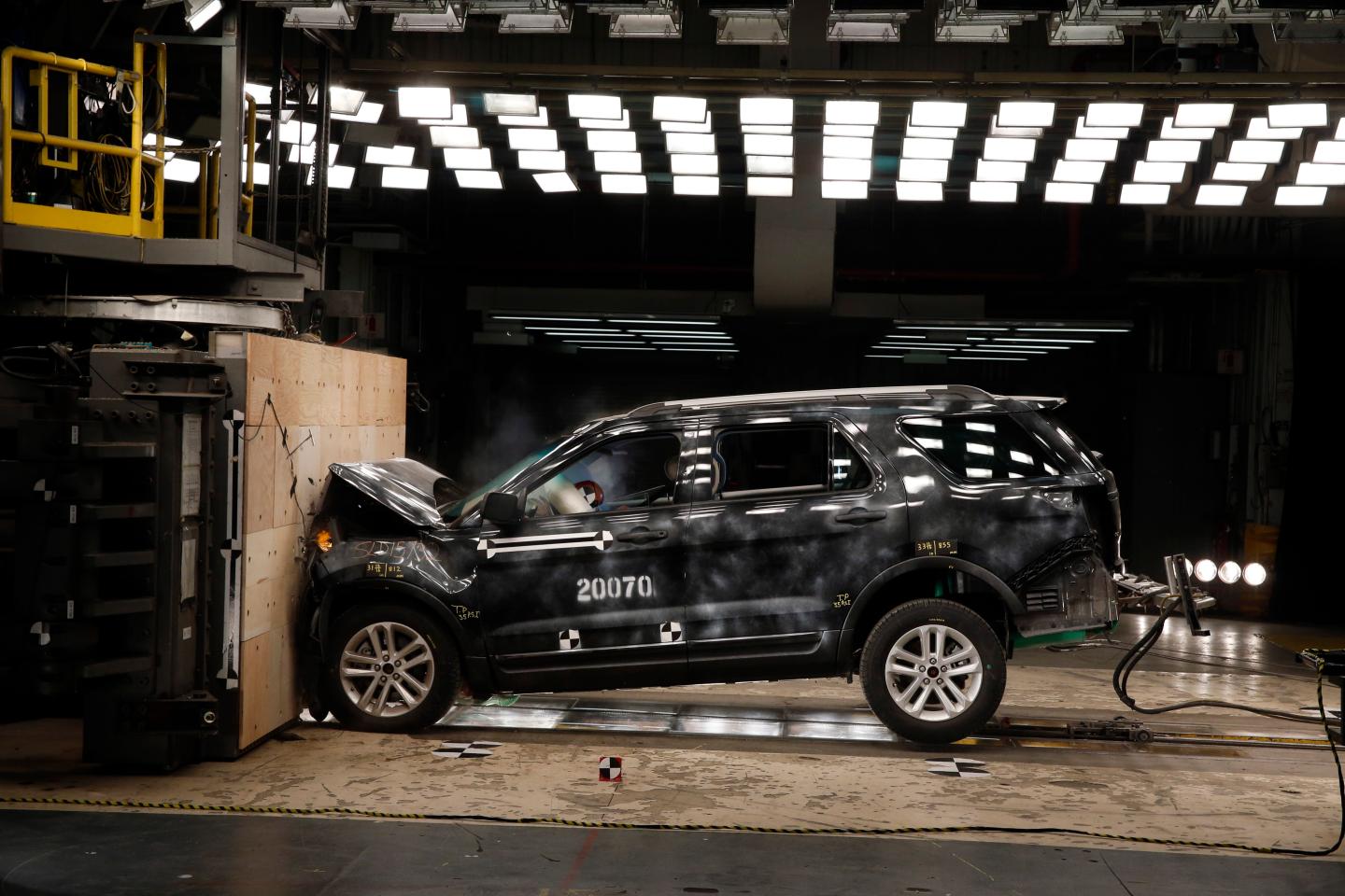 Crash Testing At Ford Motor Co.'s Dearborn Facility