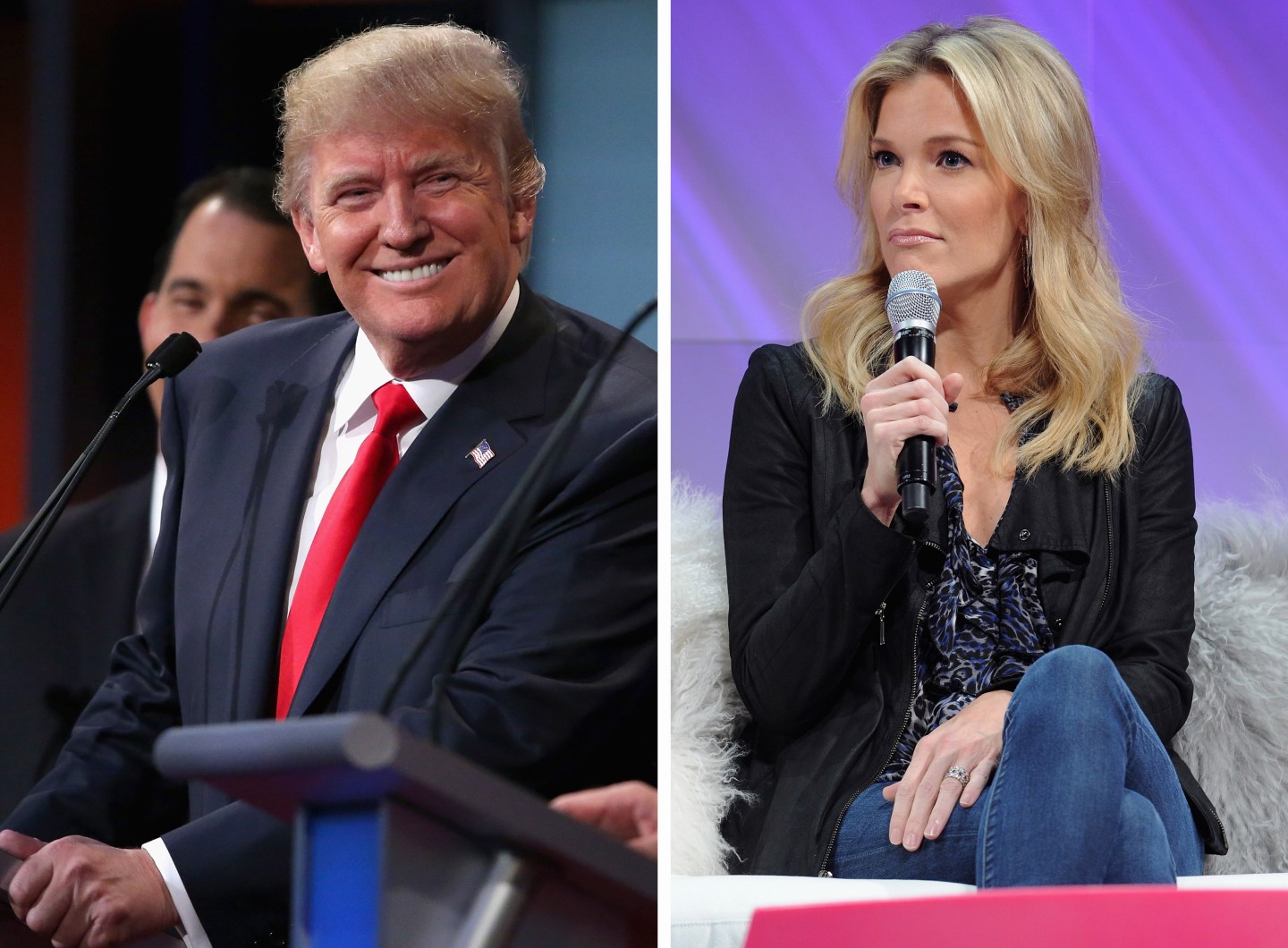 (FILE PHOTO) Donald Trump Vs Megyn Kelly