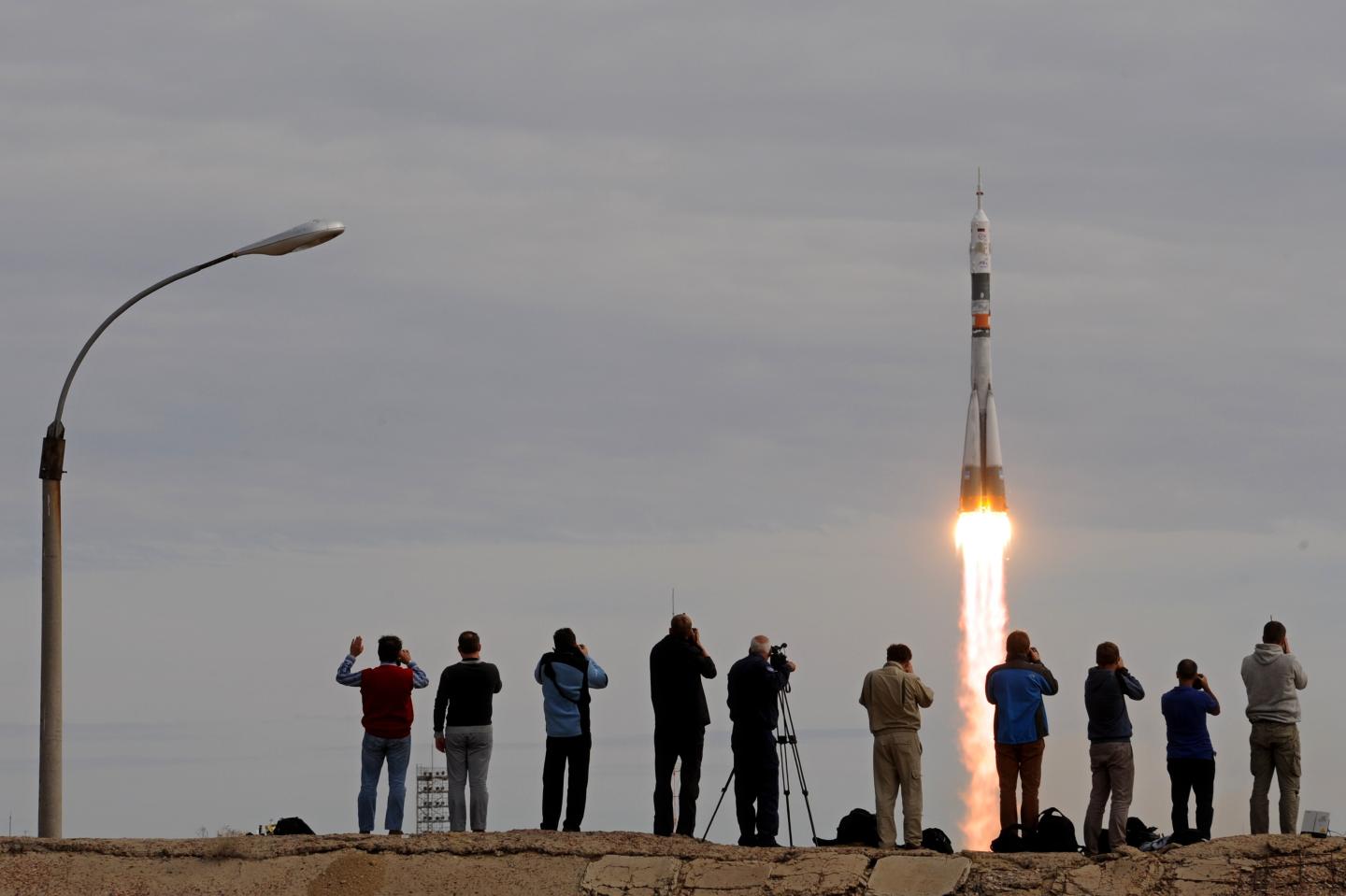 KAZAKHSTAN-RUSSIA-DENMARK-ISS-SPACE
