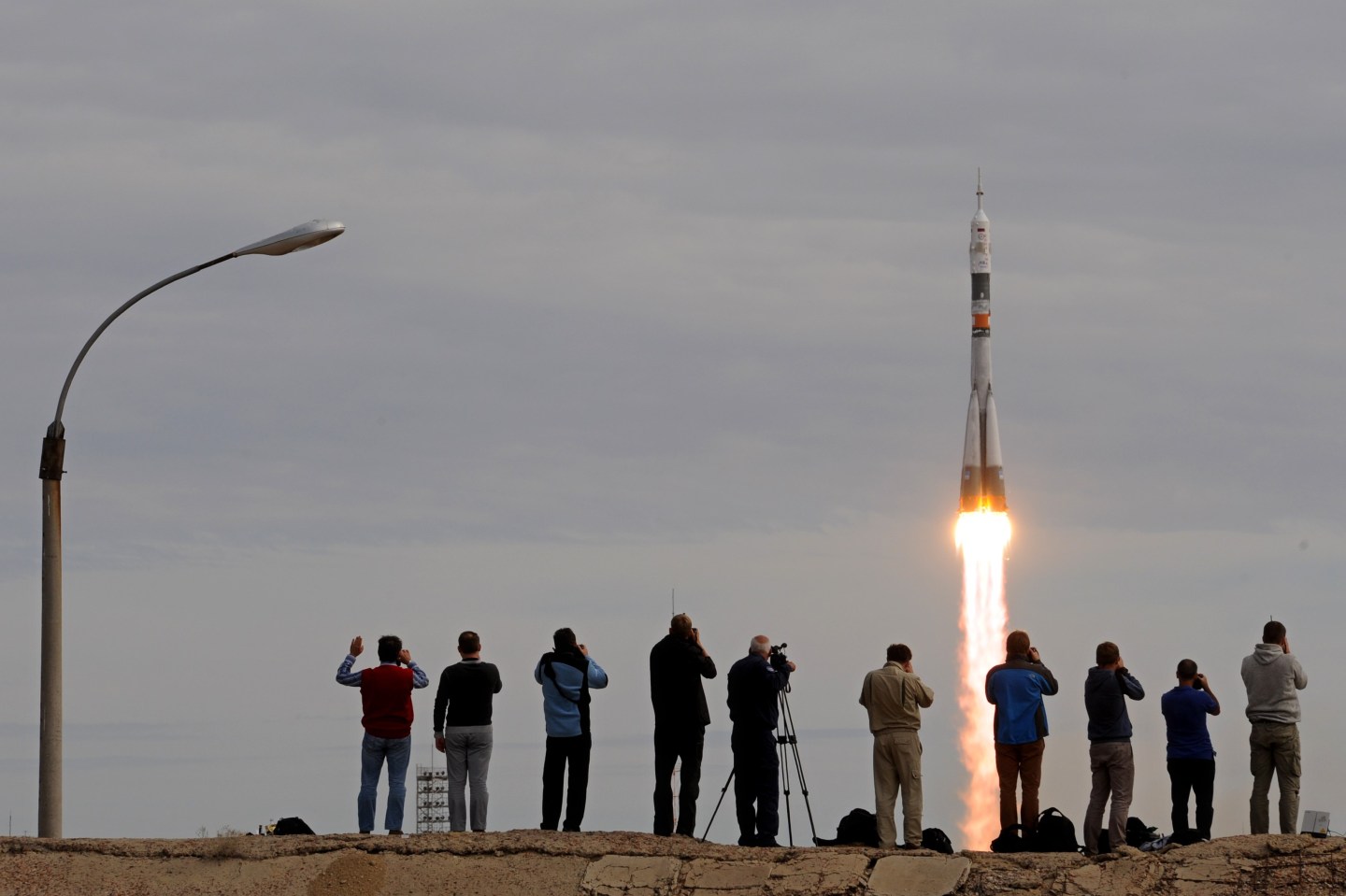 KAZAKHSTAN-RUSSIA-DENMARK-ISS-SPACE