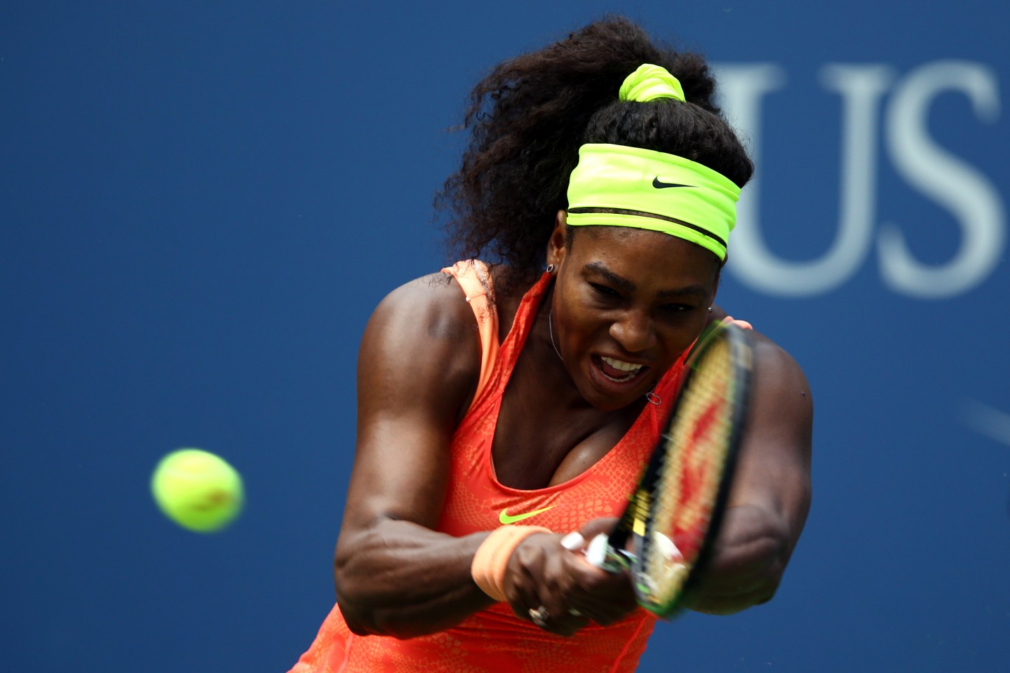 on Day Twelve of the 2015 US Open at the USTA Billie Jean King National Tennis Center on September 11, 2015 in the Flushing neighborhood of the Queens borough of New York City.