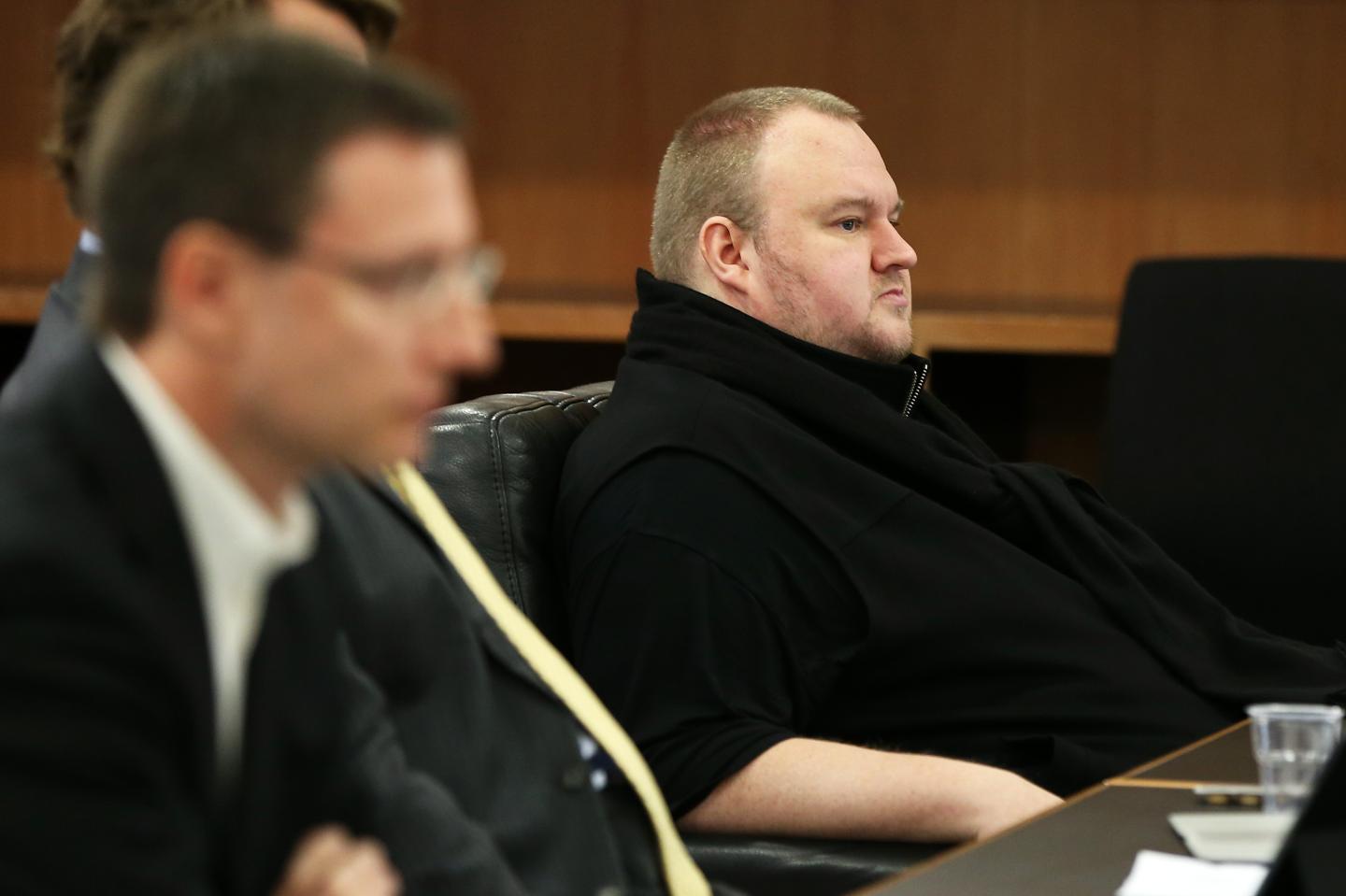 Kim Dotcom Attends Court For Extradition Hearing