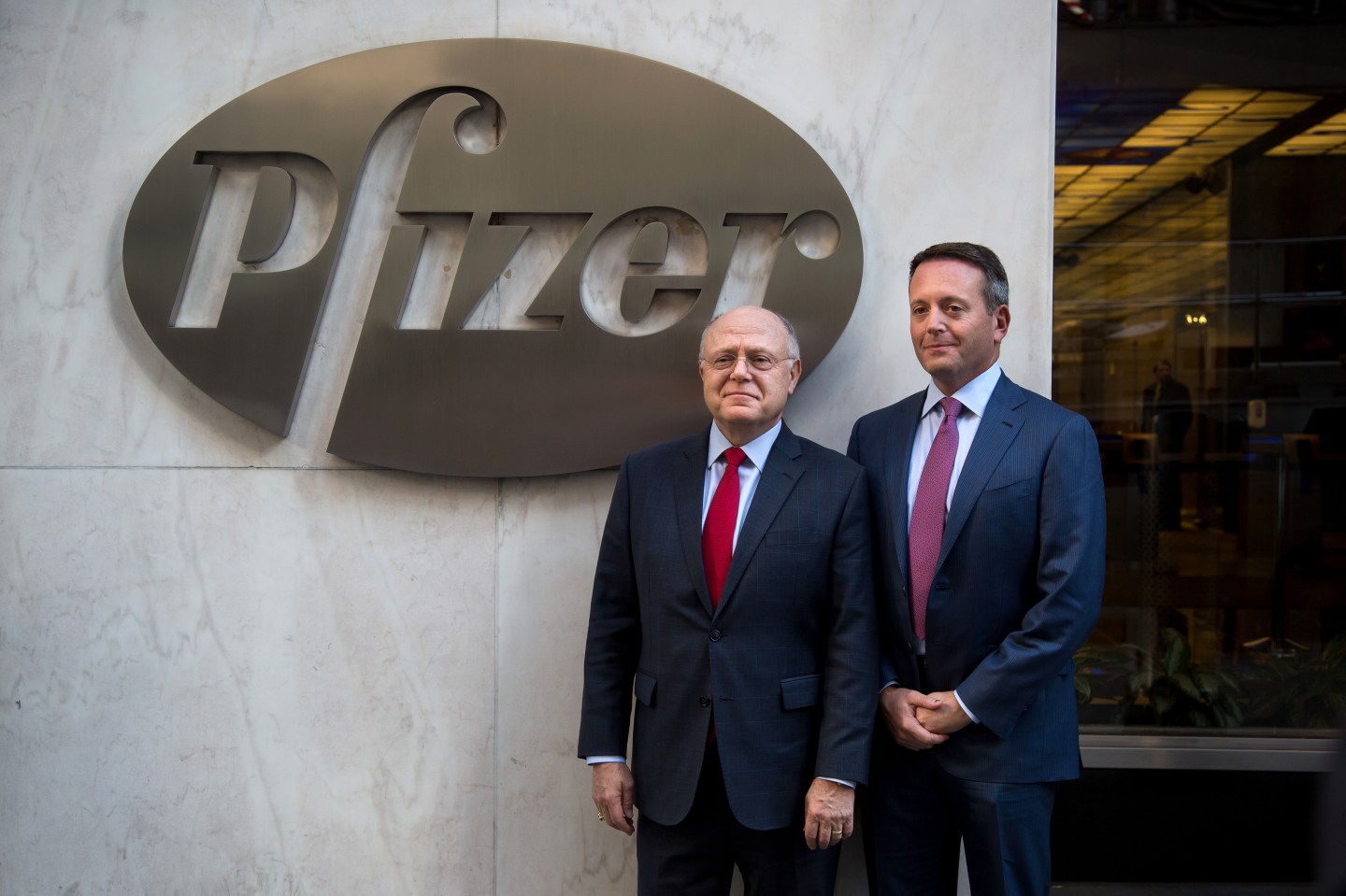 Pfizer Inc. Headquarters As They Agree To Combine With Allergan Plc In $160 Billion Deal
