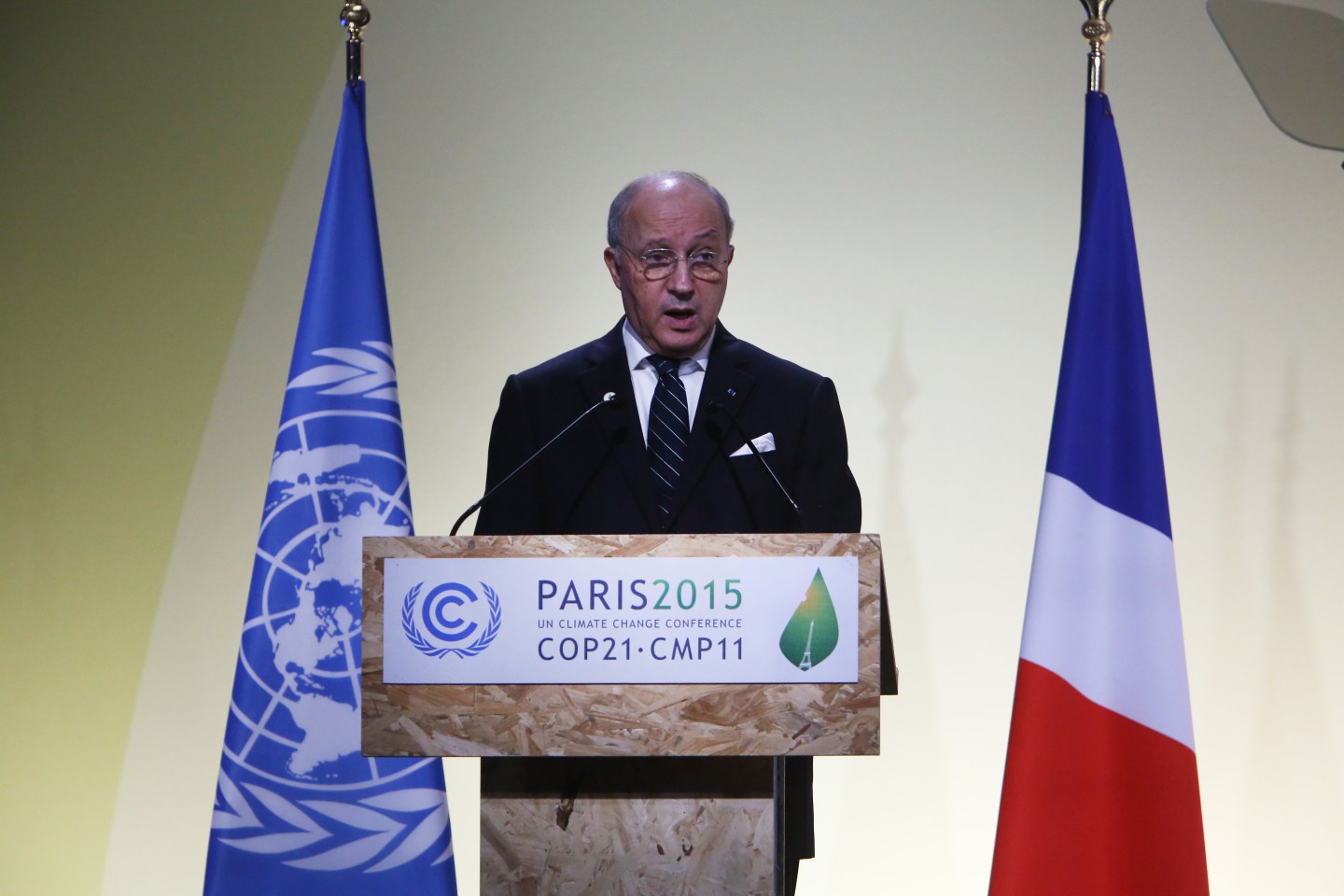 21st Session Of Conference On Climate Change COP21 Opens At Le Bourget