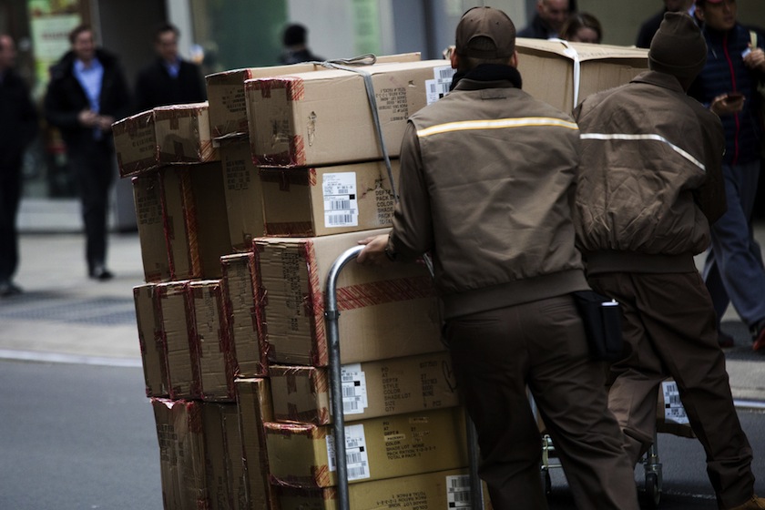 Inside A United Parcel Service Inc. Distribution Facility On Cyber Monday