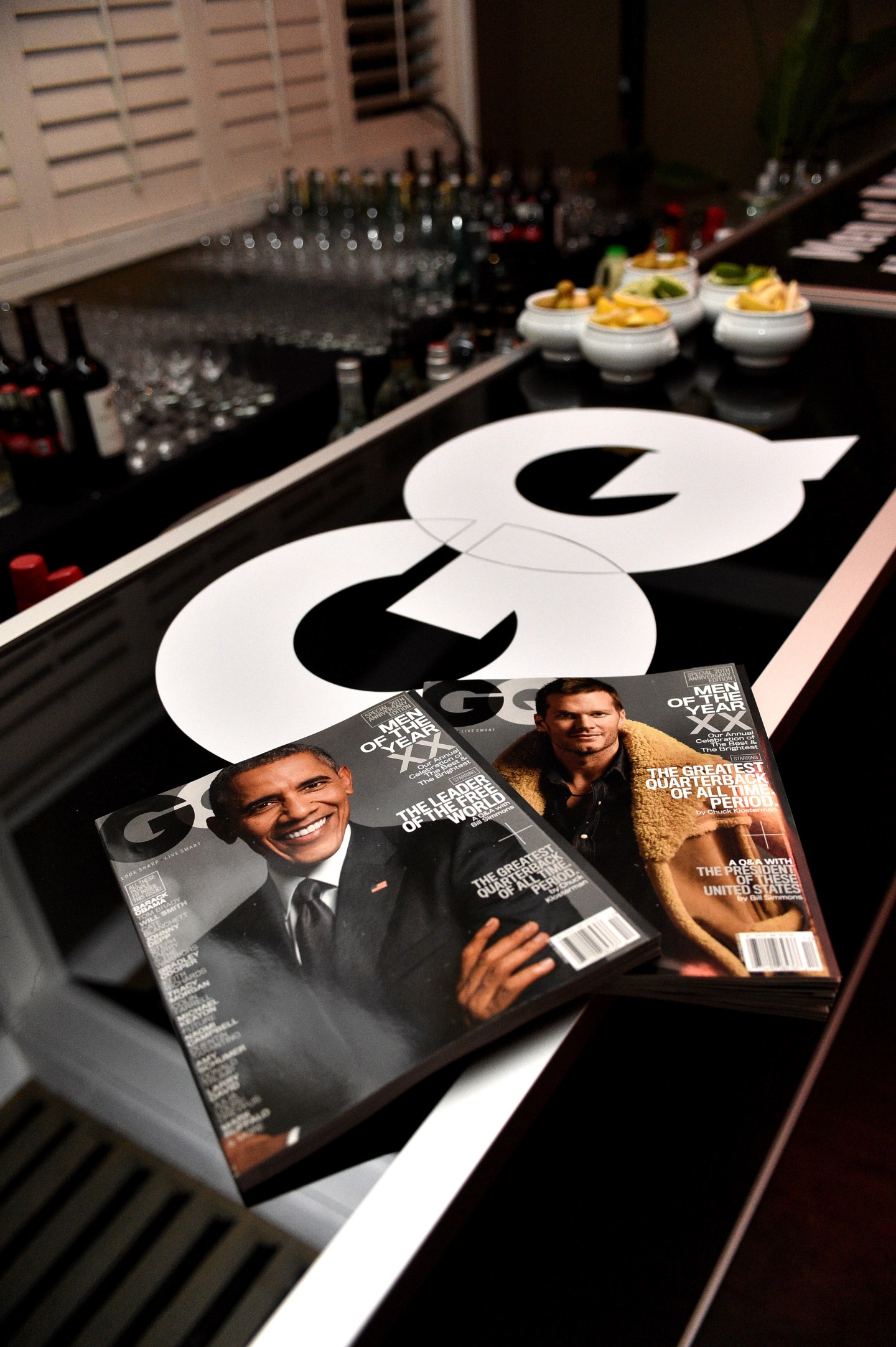 GQ 20th Anniversary Men of the Year Party - Inside