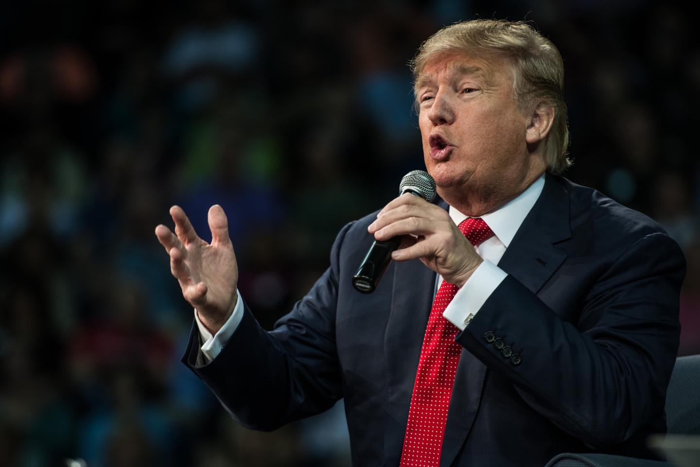 GOP Candidate Donald Trump Campaigns In South Carolina