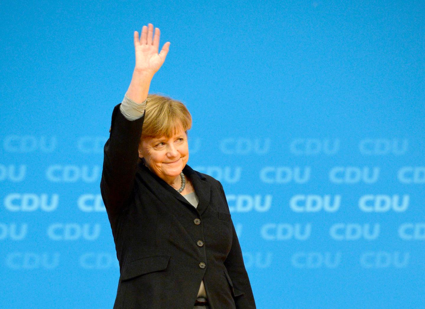 GERMANY-POLITICS-CDU-CONGRESS