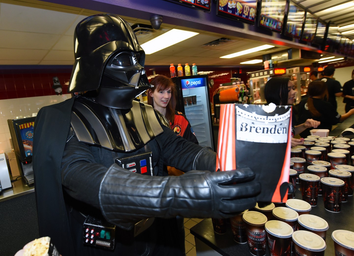 Opening Night Of Walt Disney Pictures And Lucasfilm's "Star Wars: The Force Awakens" At The Brenden Theatres