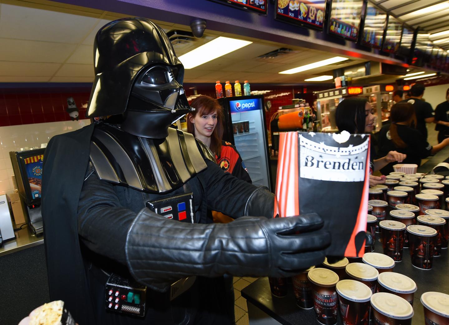 Opening Night Of Walt Disney Pictures And Lucasfilm's "Star Wars: The Force Awakens" At The Brenden Theatres