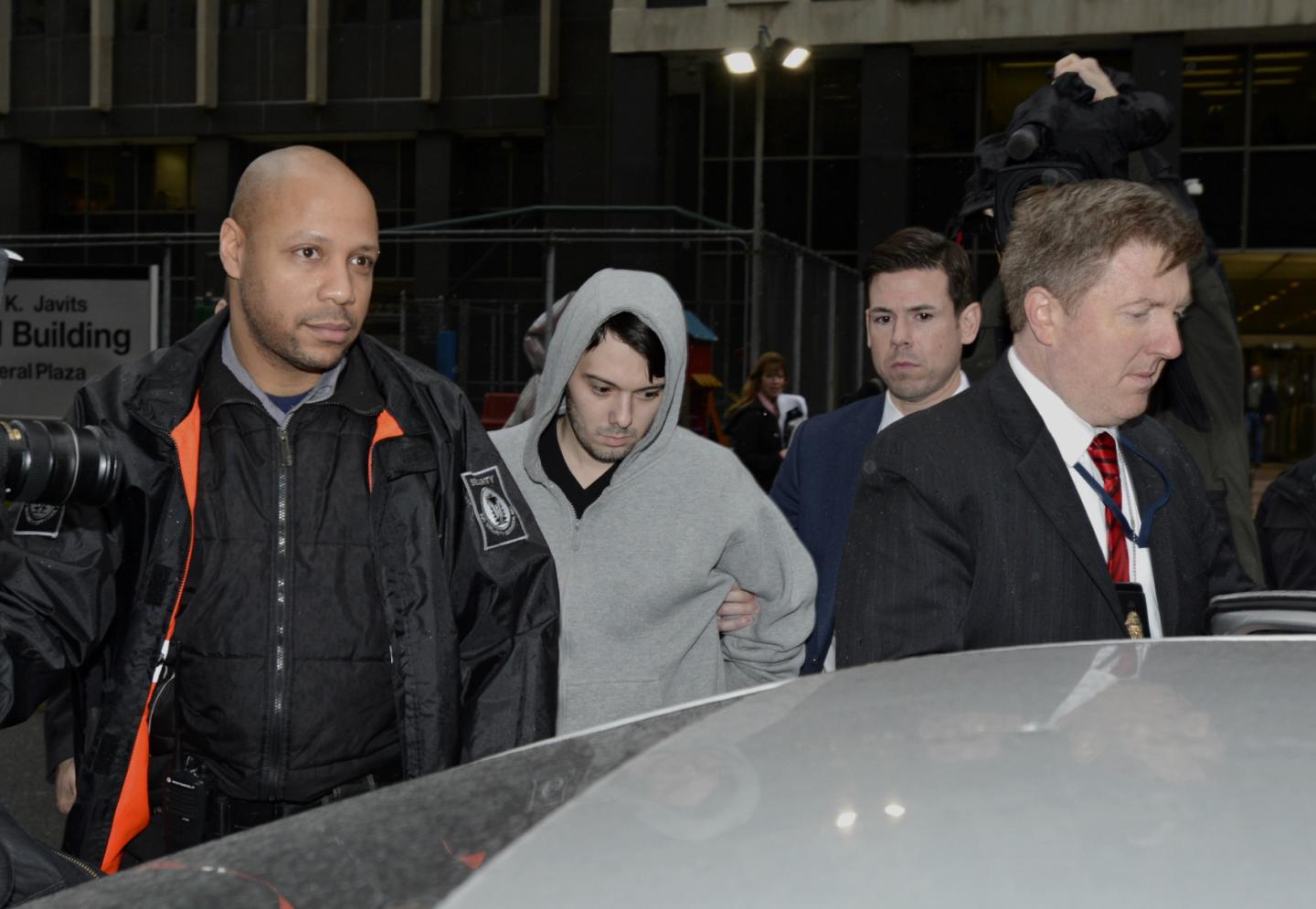 Martin Shkreli arrested