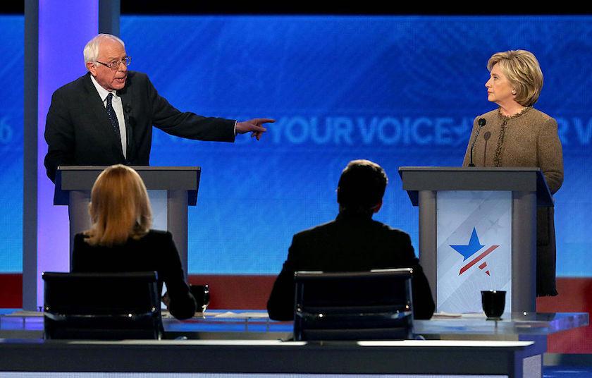 Democratic Presidential Candidates Debate In New Hampshire