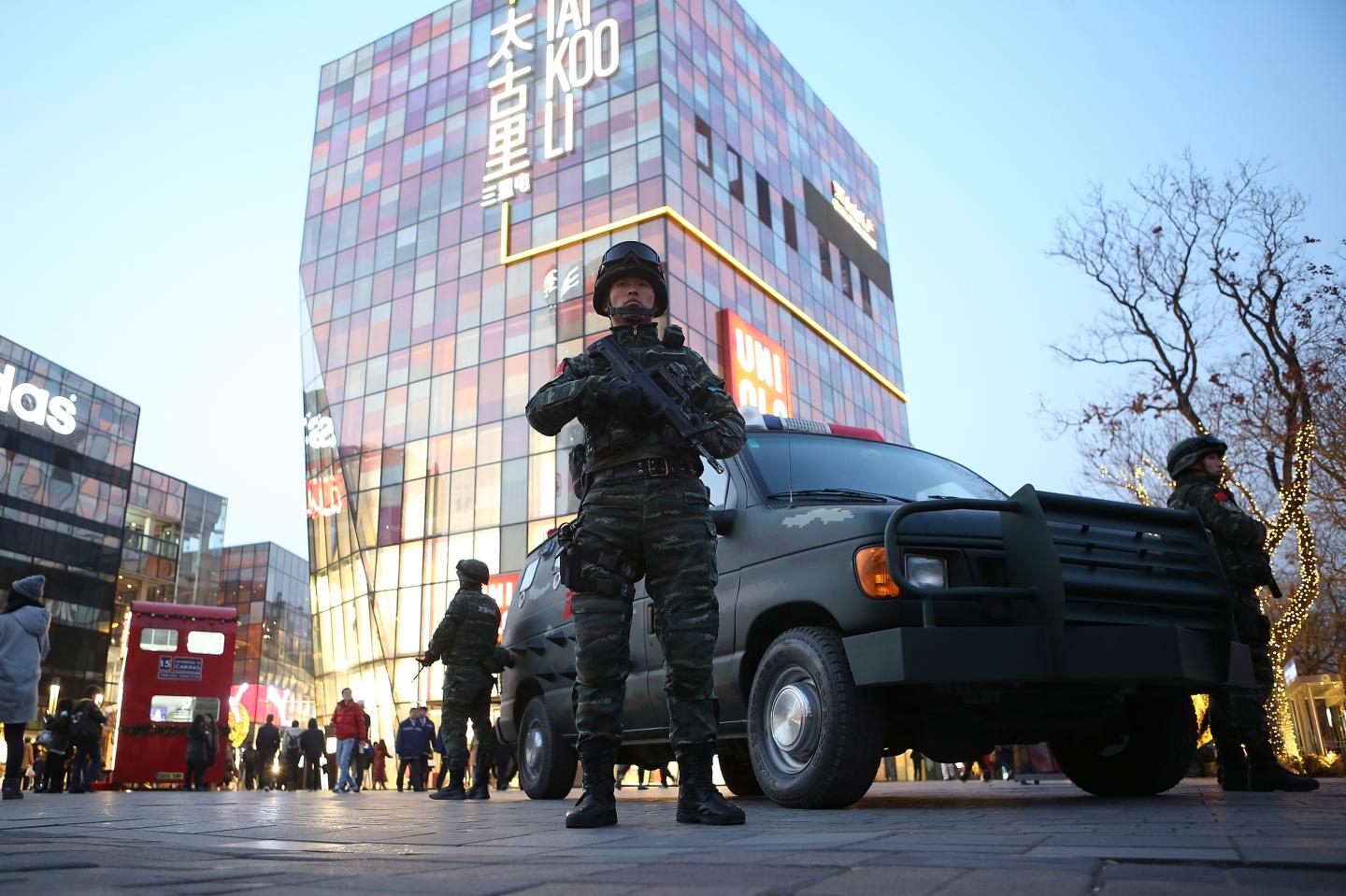 Christmas Eve In Beijing