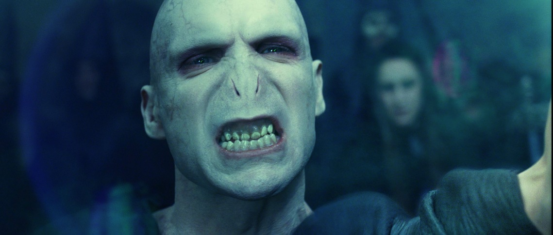 The Real Look of Lord Voldemort from "Harry Potter and the Goblet of Fire"
