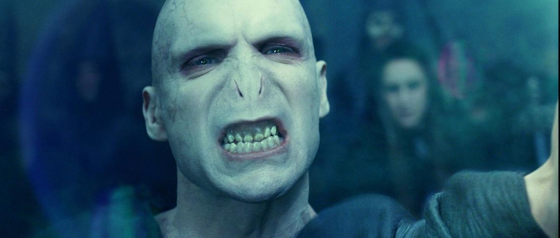 The Real Look of Lord Voldemort from "Harry Potter and the Goblet of Fire"