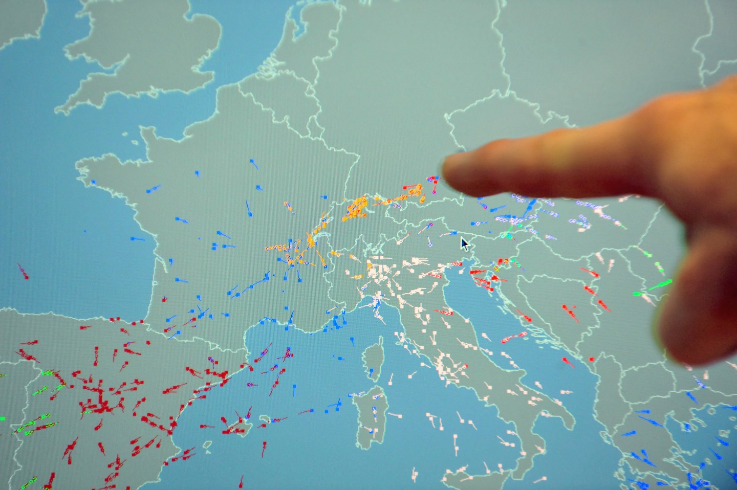 A Eurocontrol aviation expert points to