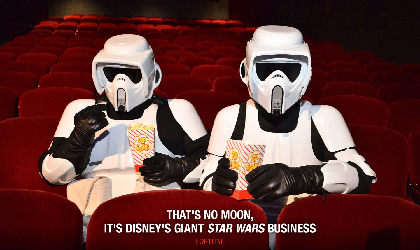 That’s No Moon, It’s Disney’s Giant Star Wars Business