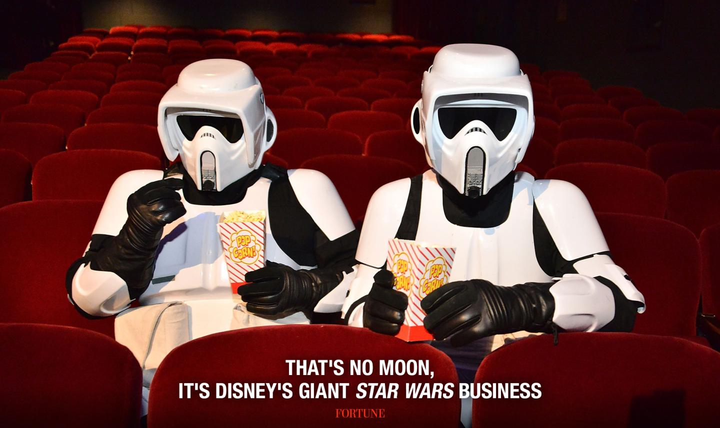 That’s No Moon, It’s Disney’s Giant Star Wars Business