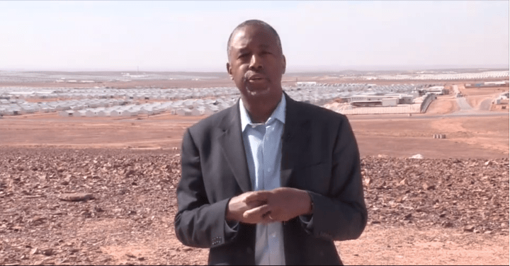 Ben Carson in Jordan