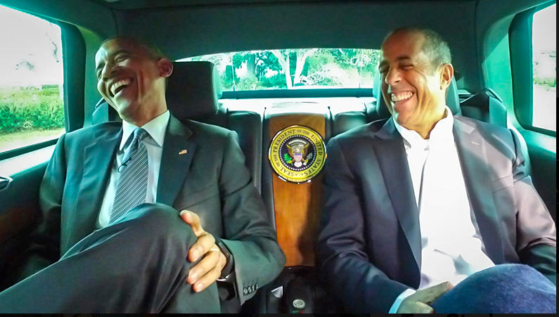 Jerry Seinfeld and Barack Obama, Comedians in Cars Getting Coffee