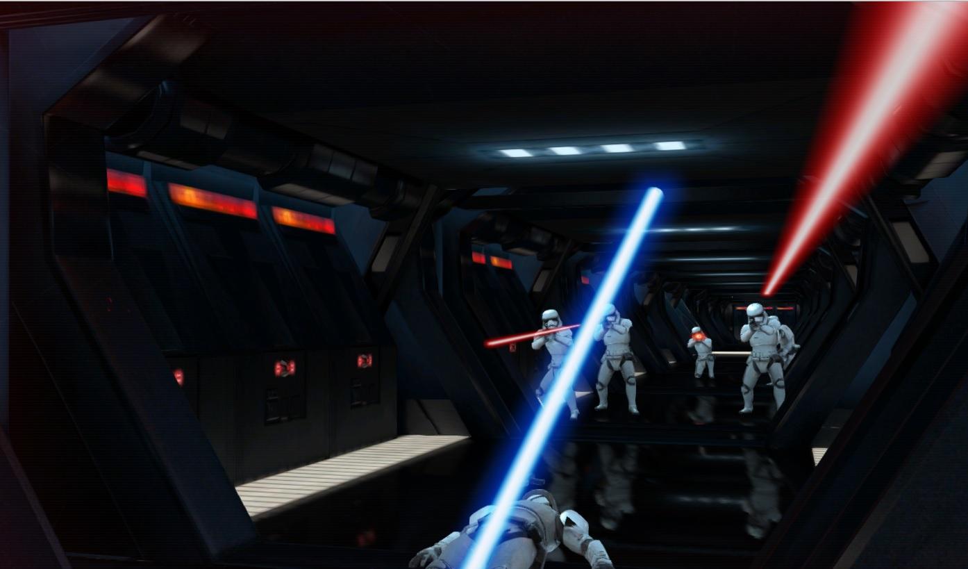 This Is What Happens When You Try Google’s ‘Star Wars’ Light Saber Game