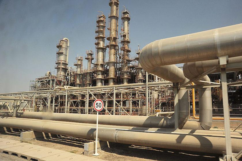Oil And Steel Installations In Iran