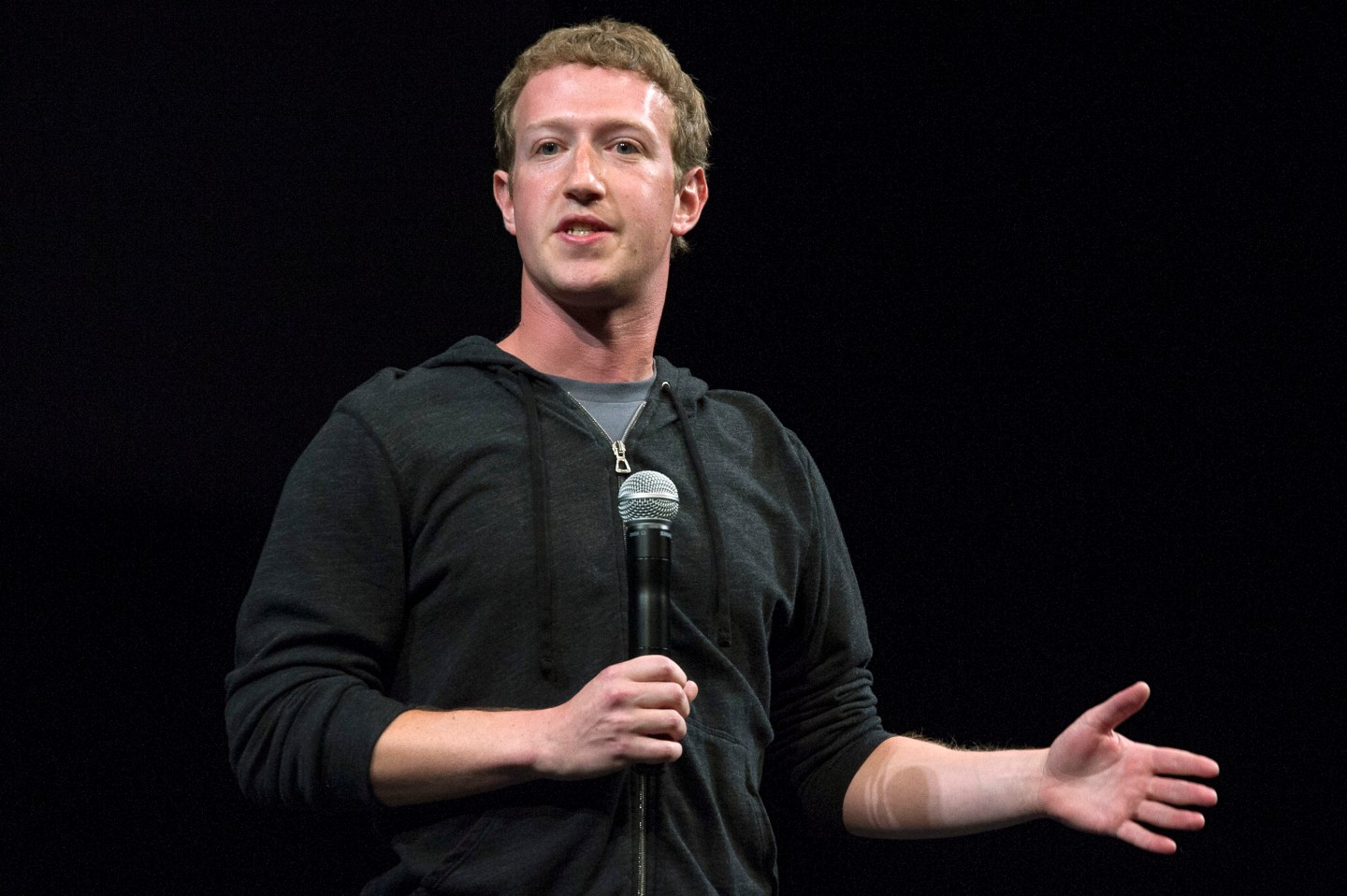 Mark Zuckerberg Facebook CEO at Panel Discussion For "Documented" 2013