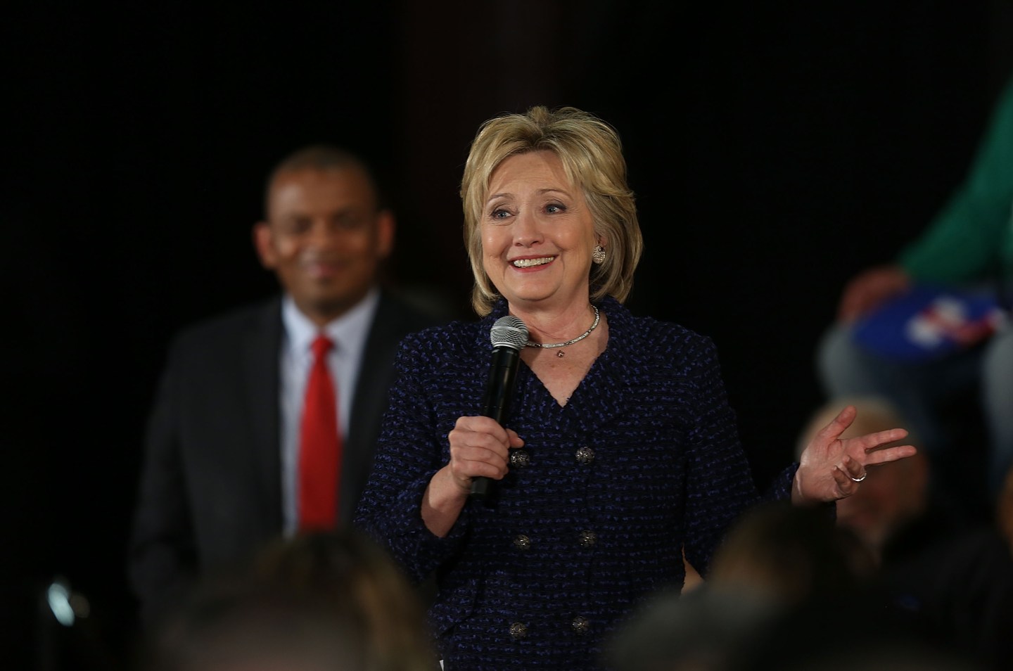 Transportation Sec'y Foxx Endorses Hillary Clinton At Iowa Campaign Event