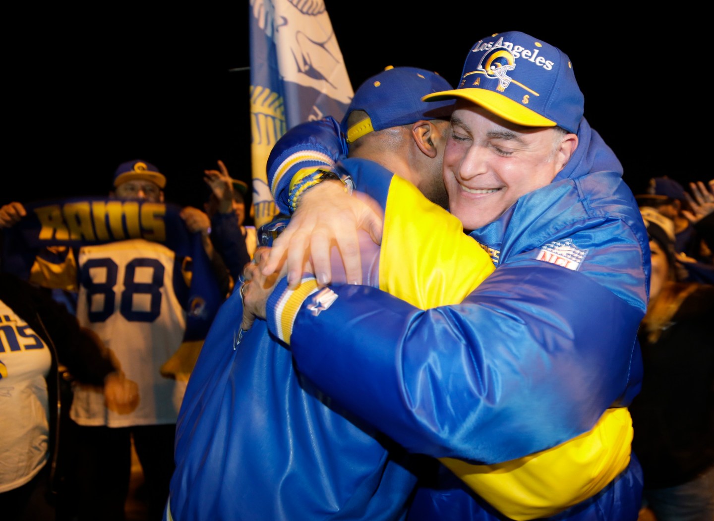APTOPIX Relocation-Rams Football