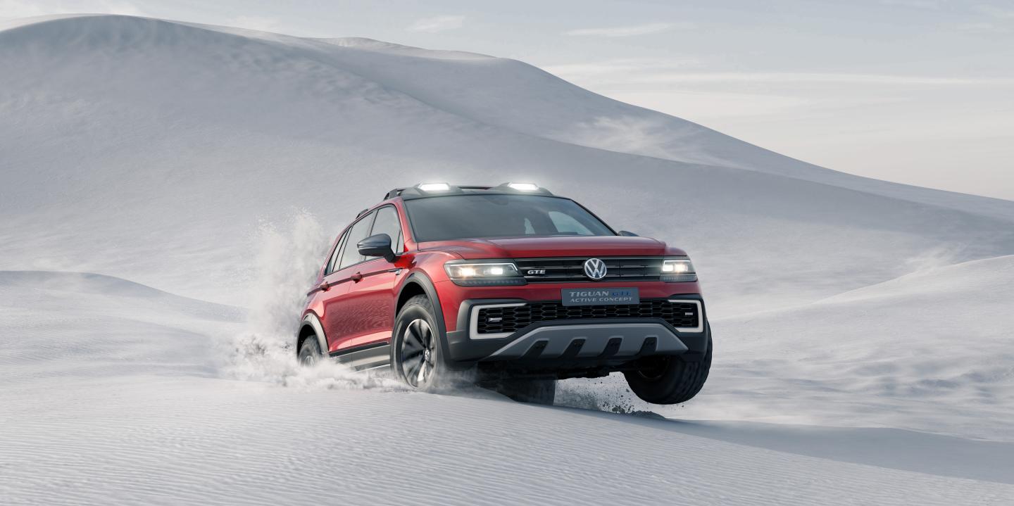 Meet VW’s Sporty New Tiguan GTE Active Concept