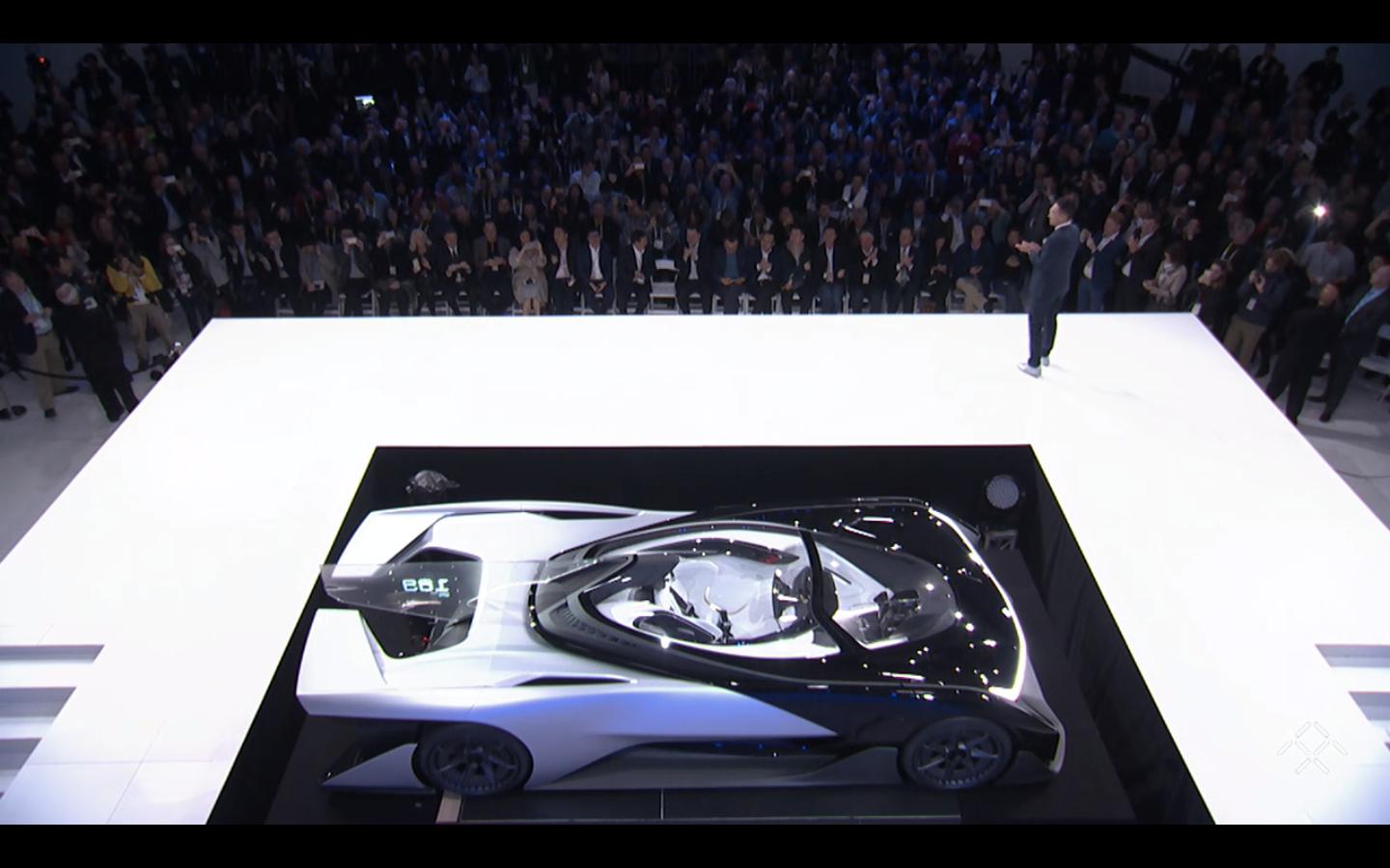 Faraday Future FFZERO1 concept car at CES 2016