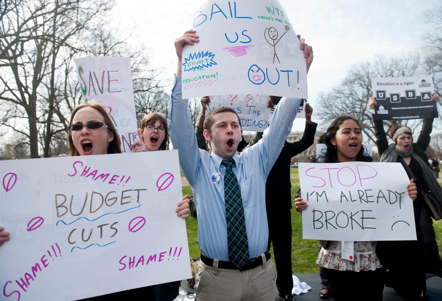 Student Financial Aid Rally