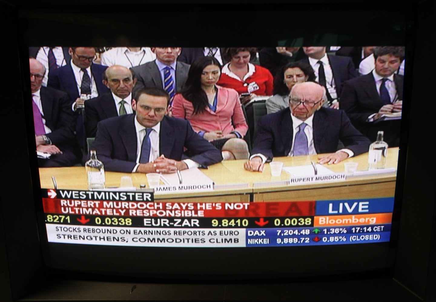 News Corp. Executives Face Parliamentary Committee On Phone Hacking