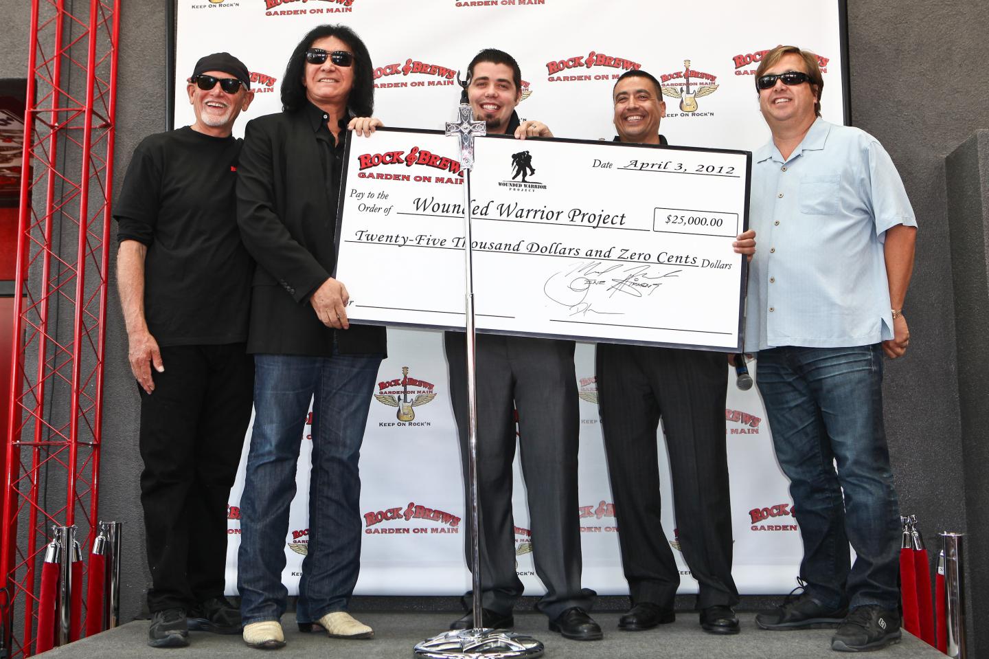 Wounded Warrior Private Luncheon With Gene Simmons