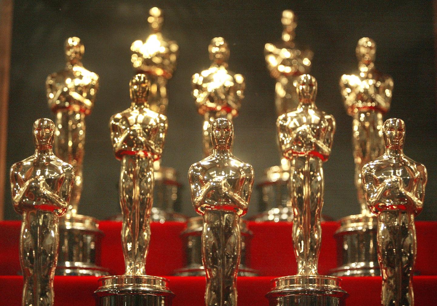 Oscar Statuettes On Display At Chicago Museum Of Science &amp; Industry