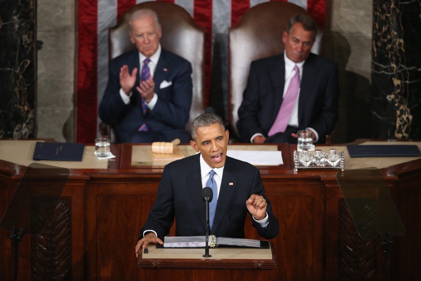 President Obama Delivers State Of The Union Address