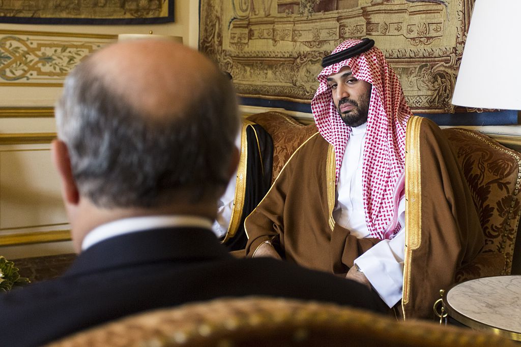 Saudi Deputy Crown Prince in Paris