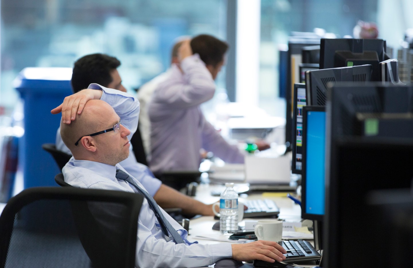 Market Reaction To The Greek Referendum At Panmure Gordon Trading Floor