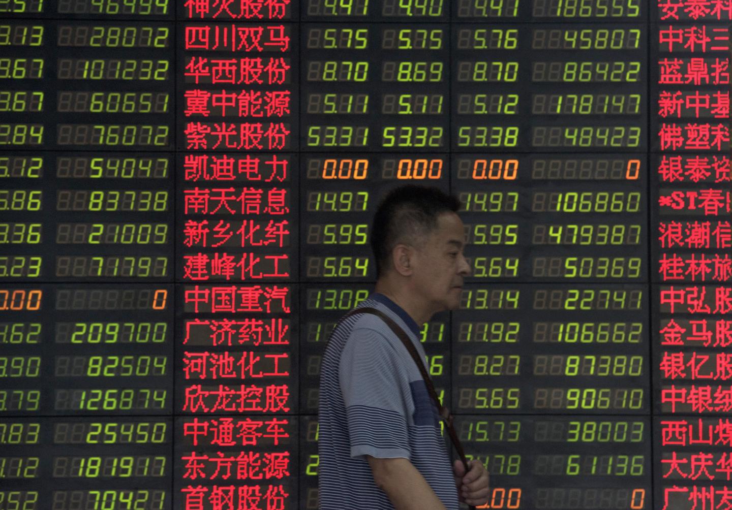 CHINA-ECONOMY-STOCKS
