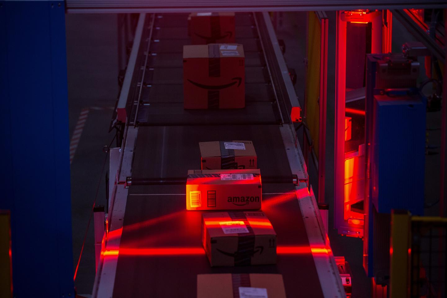 Operations Inside An Amazon.com Inc. Fulfillment Center On Cyber Monday