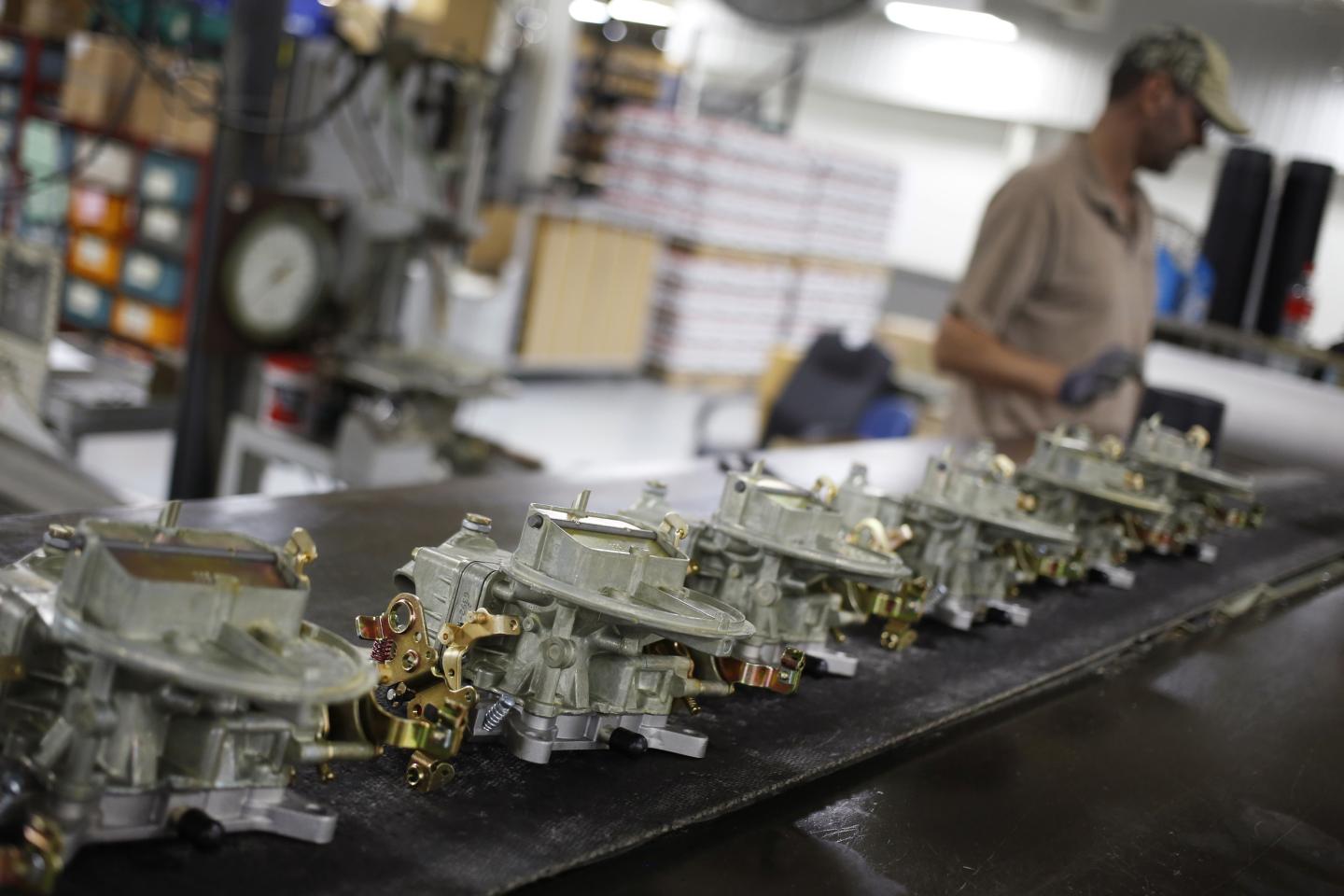 Operations Inside The Holley Performance Race Car Part Manufacturing Facility