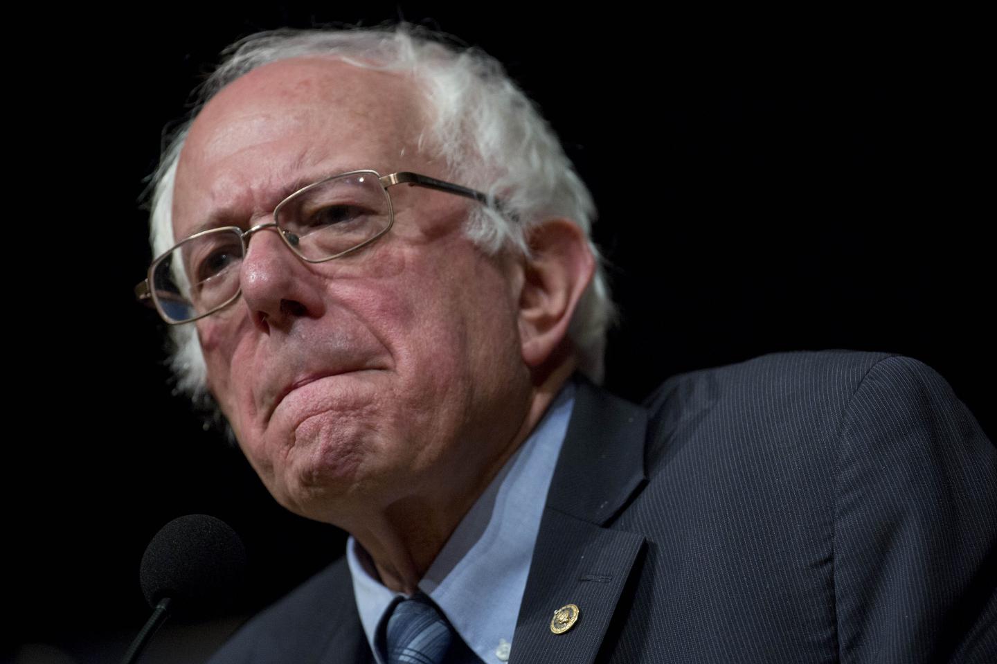 Bernie Sanders Holds New Hampshire Town Hall Meeting