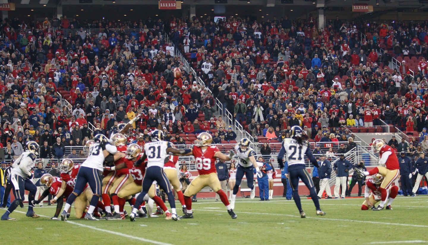 St. Louis Rams v San Francisco 49ers