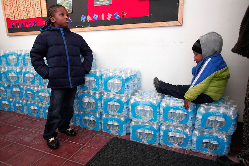 Jesse Jackson Leads Rally Protesting Flint Water Crisis