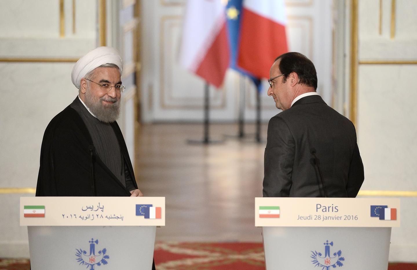 FRANCE-IRAN-DIPLOMACY-ROUHANI