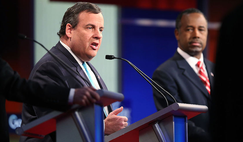 Republican Presidential Candidates Debate In Iowa Days Before State's Caucus