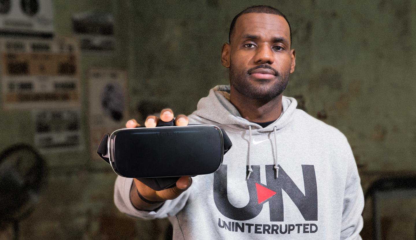 LeBron James Leaps into Virtual Reality