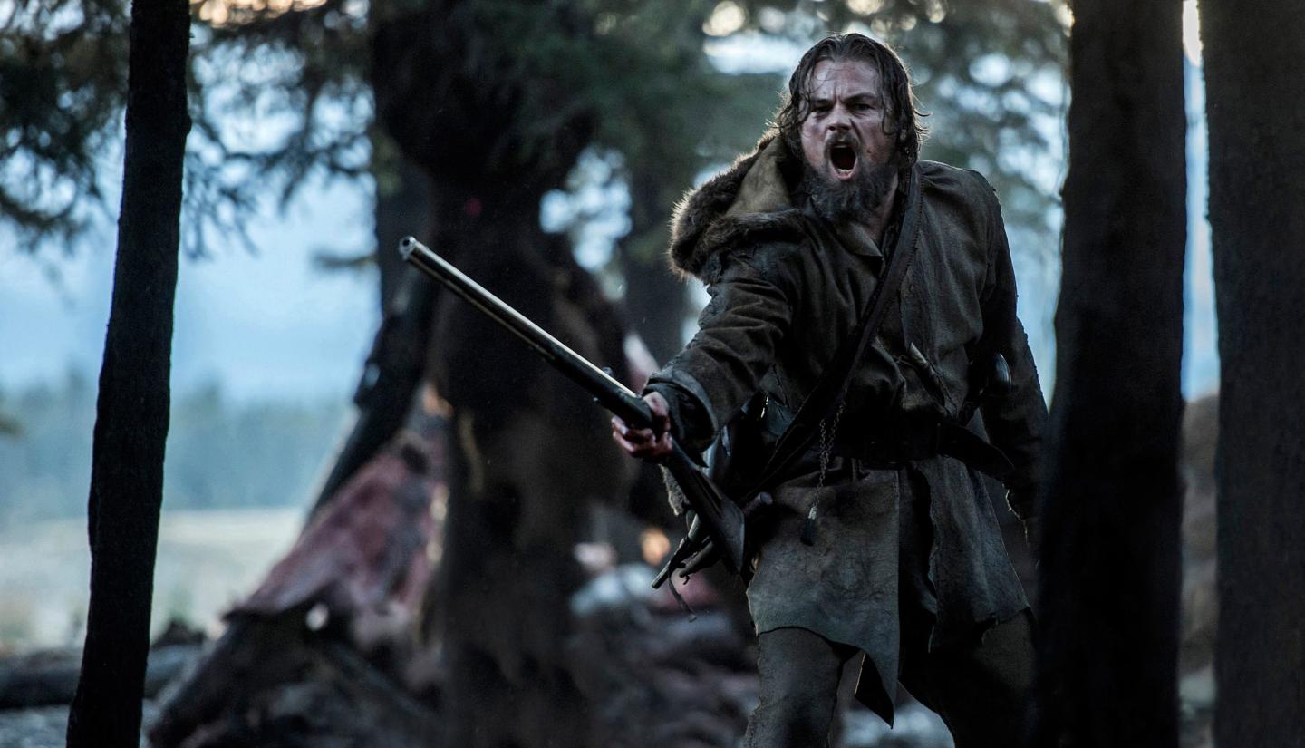 THE REVENANT, Leonardo DiCaprio, 2015. ph: Kimberley French/TM and Copyright ©20th Century Fox Film