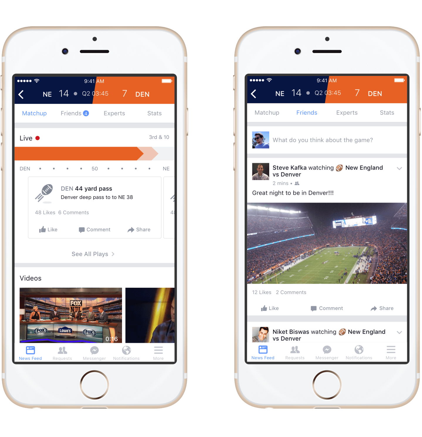 Facebook Has a New Sports Section
